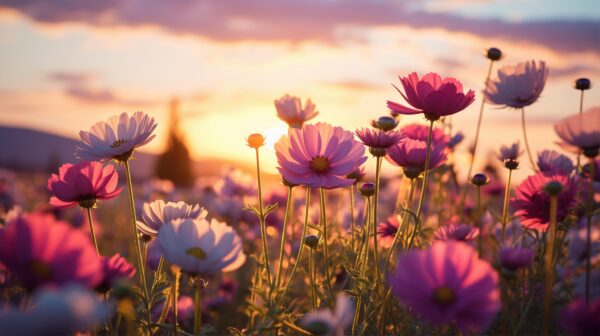 Cette photo représente des fleurs pour symboliser le printemps